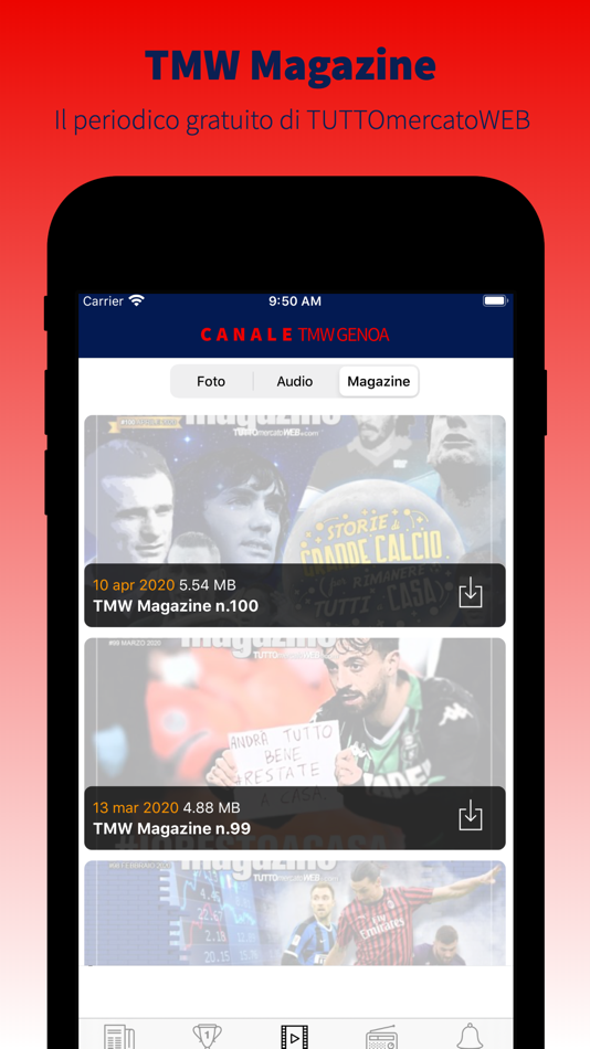 #6. Canale TMW Genoa (iOS) بواسطة: TC&C