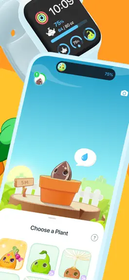 Game screenshot Plant Nanny Cute Water Tracker apk