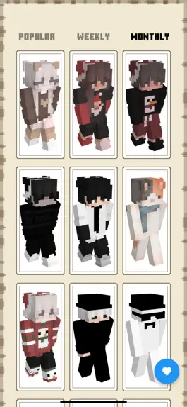 Game screenshot Skins for Minecraft :New Daily mod apk