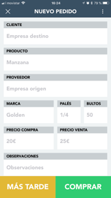 Alma100 Compra screenshot