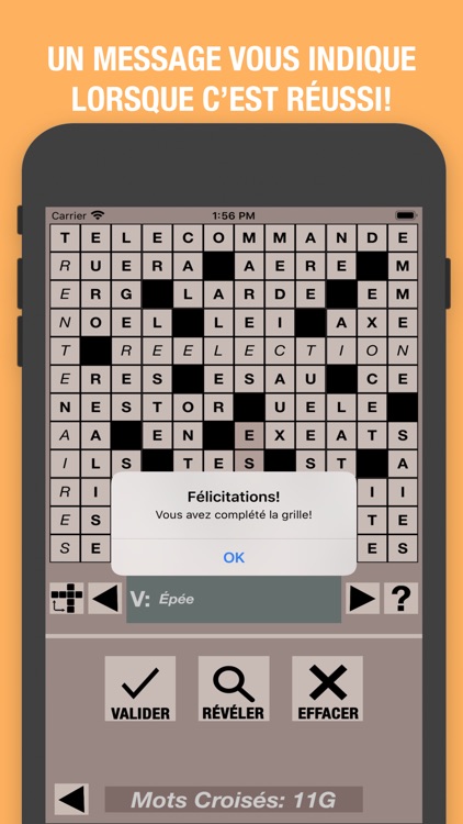Mots Croisés Classiques screenshot-3