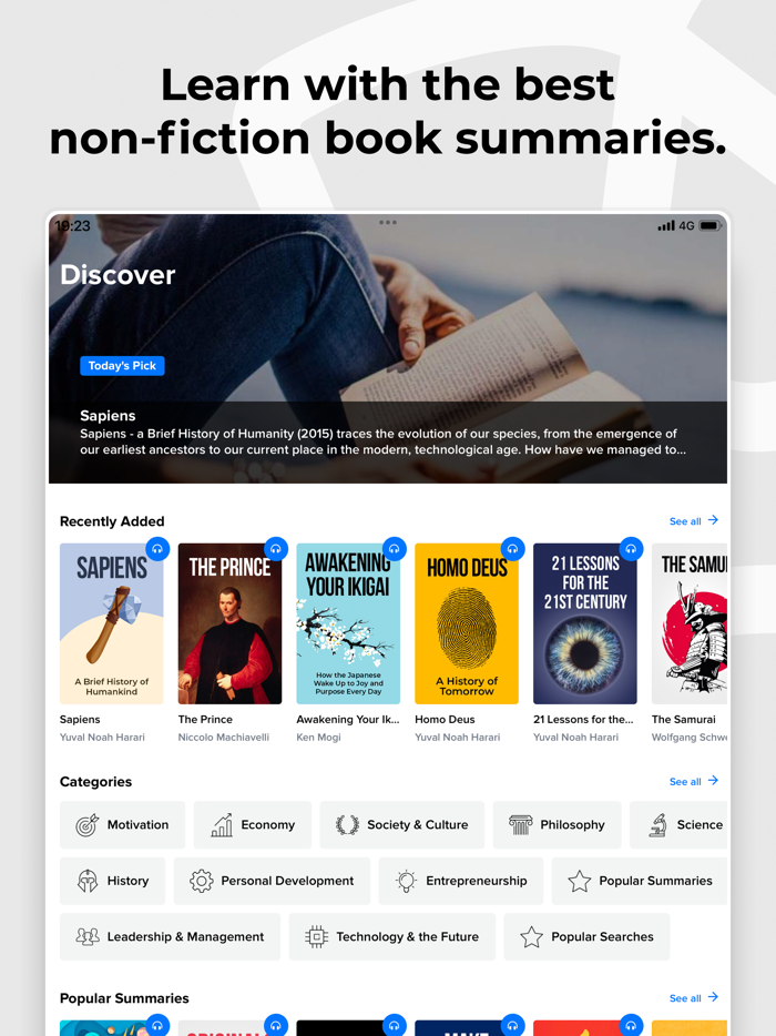 Fabula Audiobook Summaries