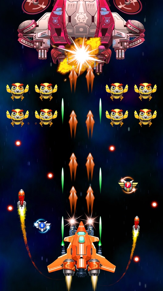 #7. Galaxy Attack: Alien Invaders (iOS) By: Onegame Global Limited