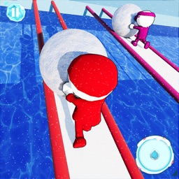 Snow Race! Snow Ball.io