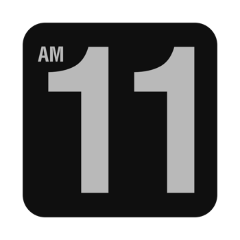 Clock Screen Saver - live time