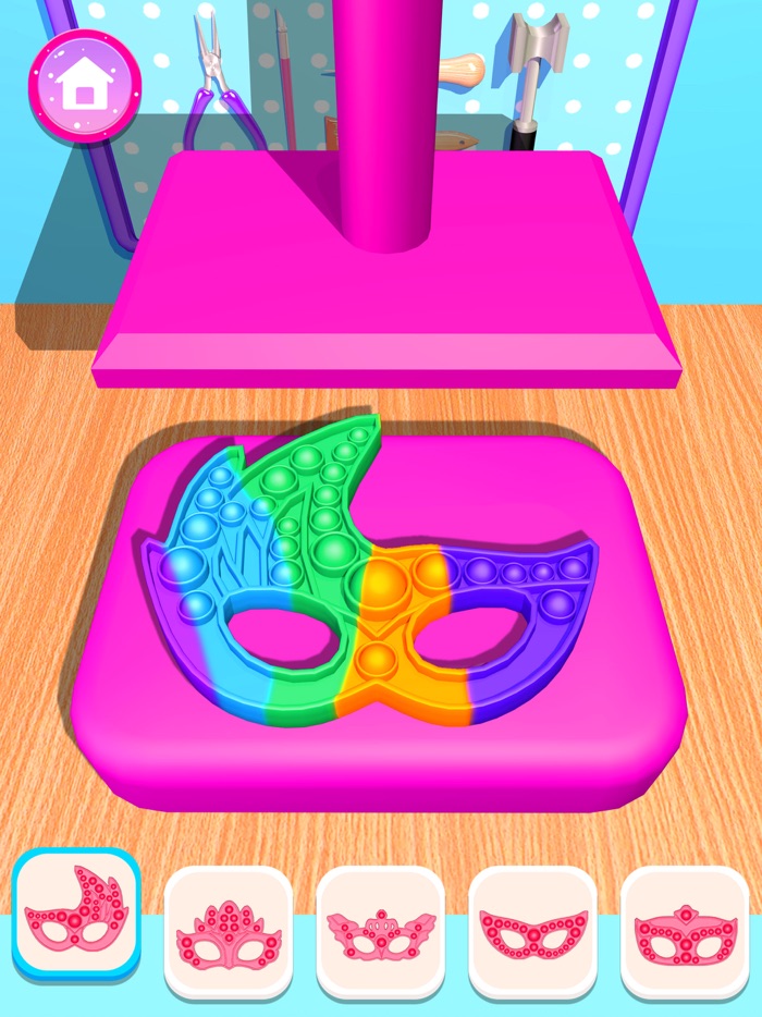 DIY Pop It Jewelry Toys Games