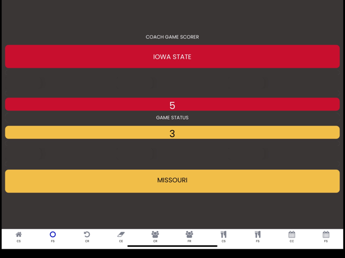 Iowa State Rugby Coaches App