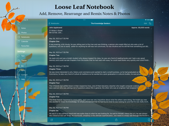 Notewrap - Writers Note Book