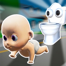 Toilet Monster: Baby Escape