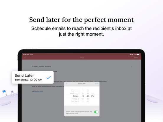 Newton Mail - Email App iPad app afbeelding 5