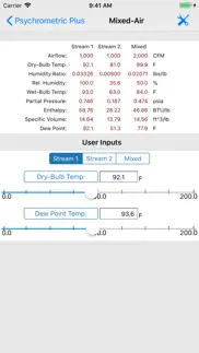hvac psychrometric plus iphone images 2