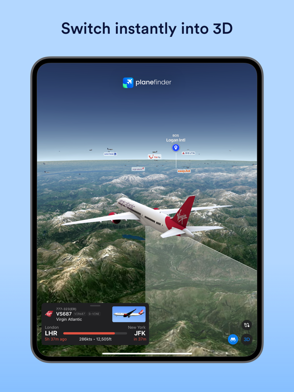 Plane Finder ⁃ Flight Trackerのおすすめ画像5