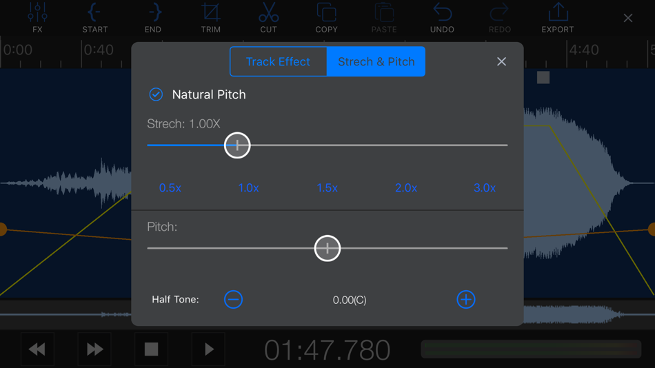 #7. EZAudioCut(MT)-Audio Editor (iOS) โดย: 龙刚 李