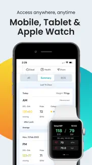 blood pressure app smartbp iphone screenshot 2