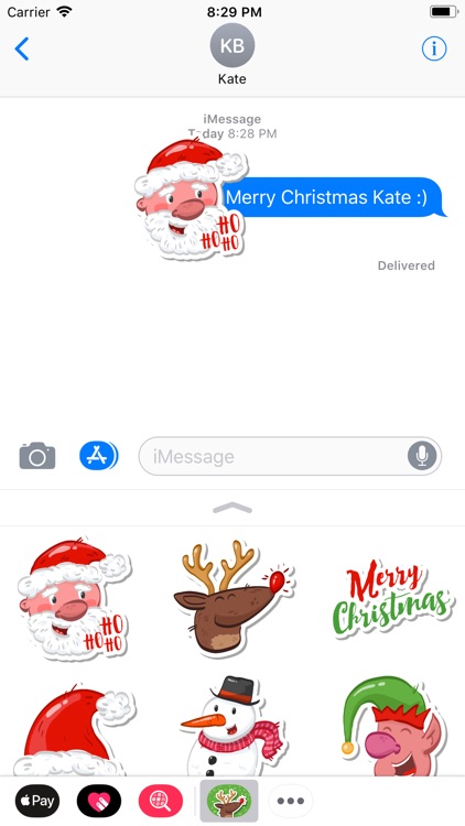 Festive Christmas Stickers