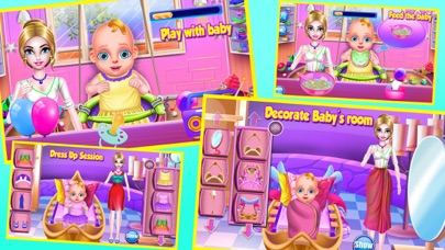 Pregnant Mommy Newborn Baby Screenshot