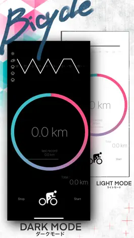 Game screenshot A　Bicycle Circle：シンプルな自転車距離測定 hack