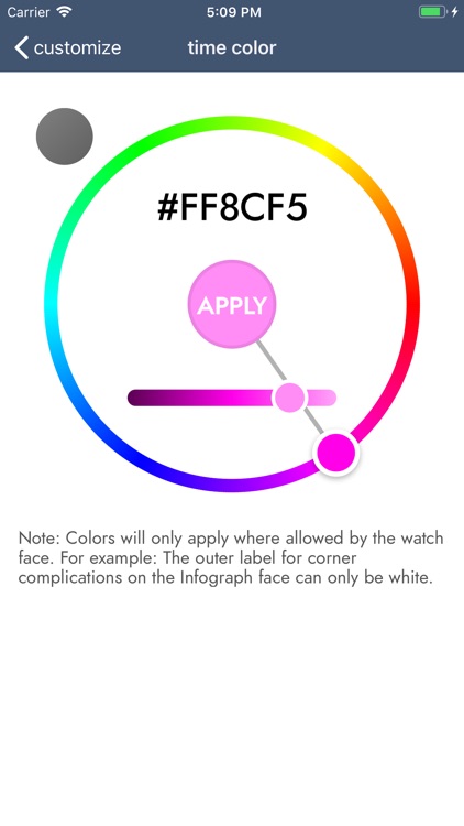 WatchTheTime: Custom Watchface