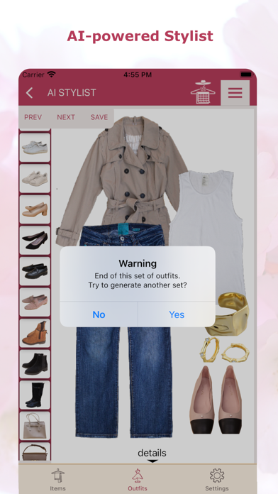 UByDesign Digital Wardrobe Screenshot