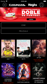 Cinemark Argentina screenshot