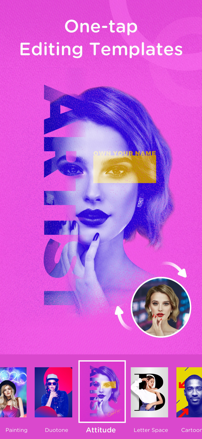 Quick Art AI Hair Editor