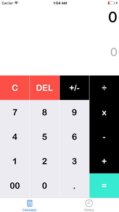 EasyCal Simple Calculator Screenshot