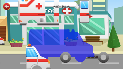 Baby's Motor City auto puzzle Screenshot