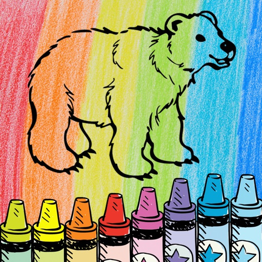 Coloring Book Fun For Kids iOS App