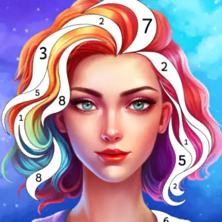 Lady Color - Paint by number Cheats