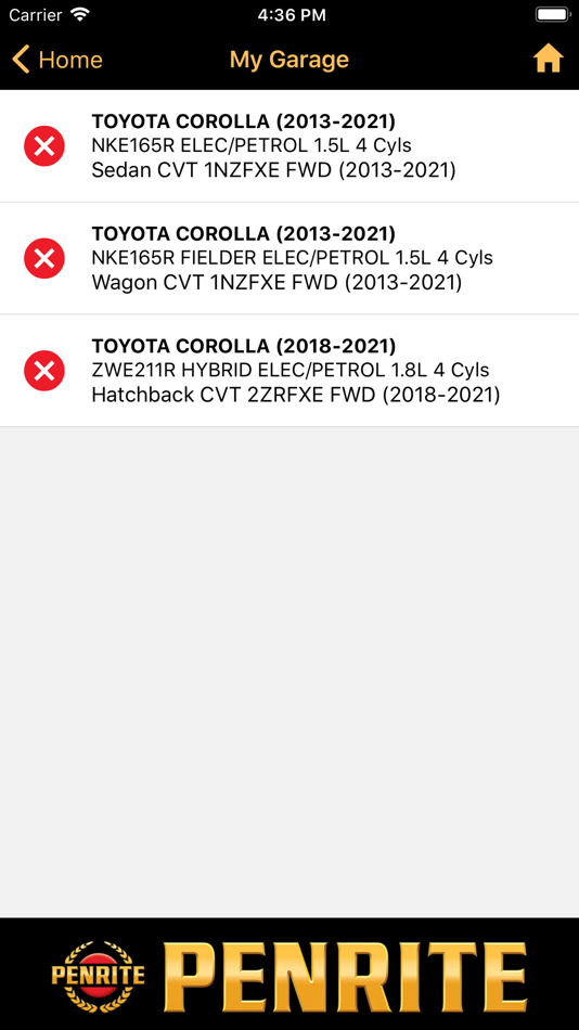 #5. Product Selector (iOS) 由: Penrite Oil Company