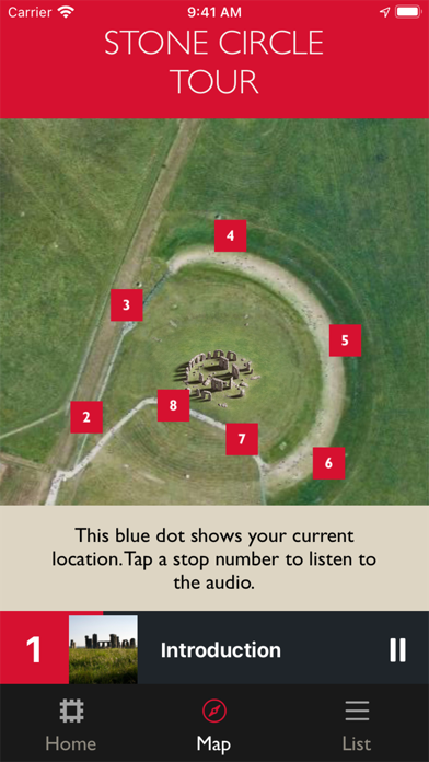Stonehenge Audio Tour Screenshot