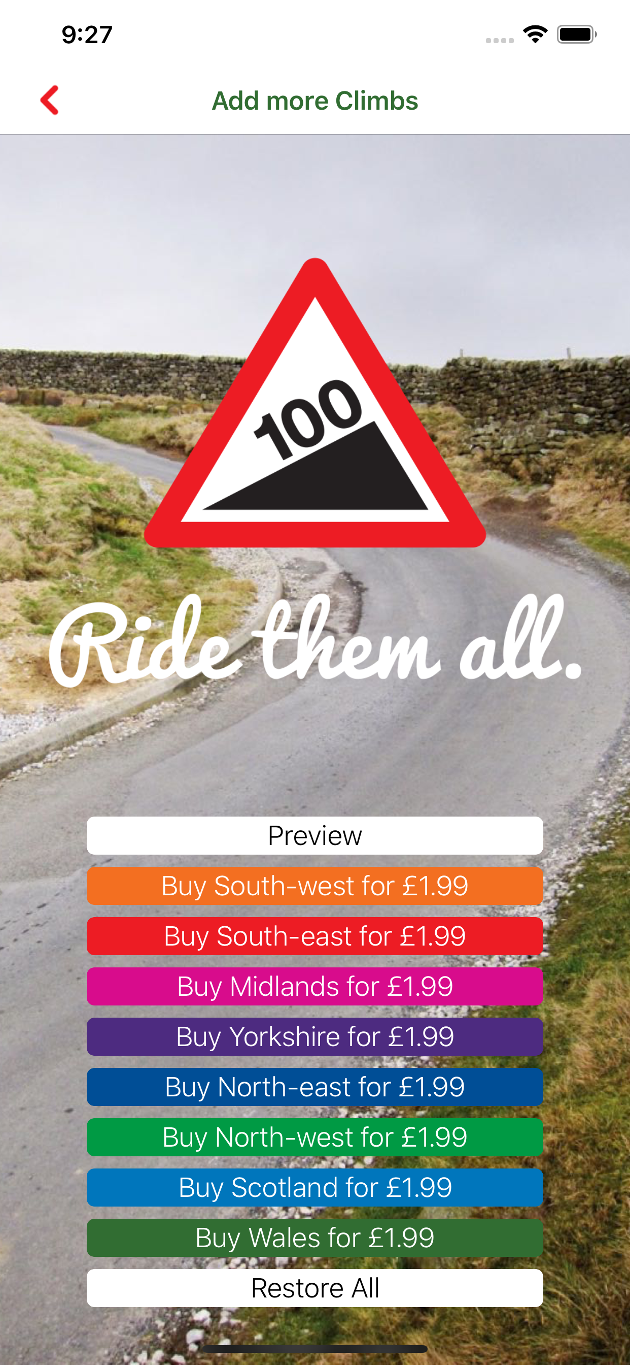 100 Greatest Cycling Climbs