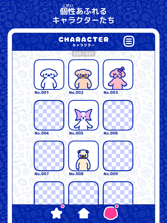 Happy Candy - Cute Puzzle Game iPad screenshot