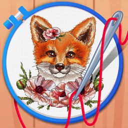 Cross Stitch Coloring Art 상