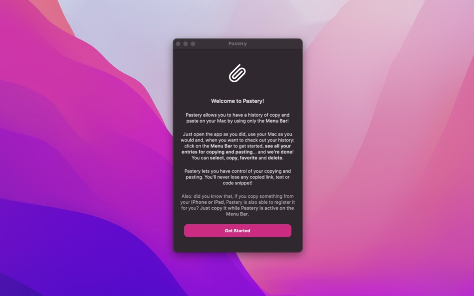 #4. Pastery - copy-paste history (macOS) 由: Marcos Morais
