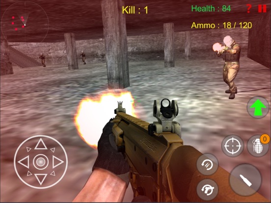 Shooting Terrorist Attack Game iPad screenshot