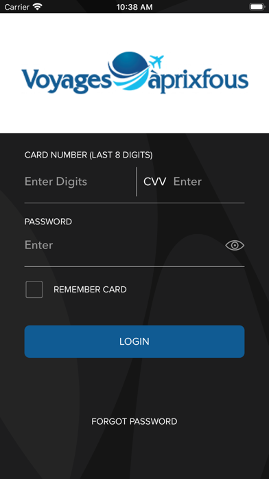 Screenshot #1 pour AgencesVoyages TruCash Wallet