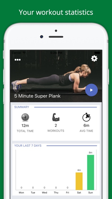 Screenshot #2 pour 5 Min Super Plank Workout