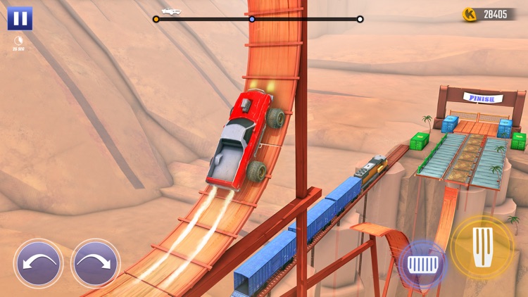 Mega Car Stunt Drive Car Games screenshot-5