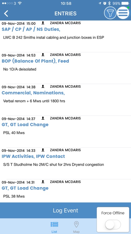 Mobilog screenshot-3