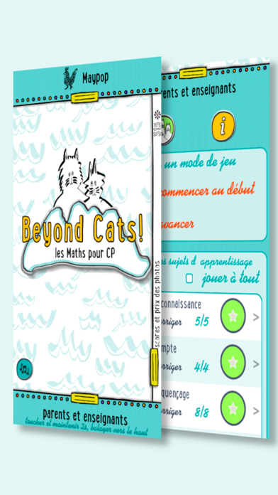 Screenshot #1 pour Beyond Cats! les maths pour CP