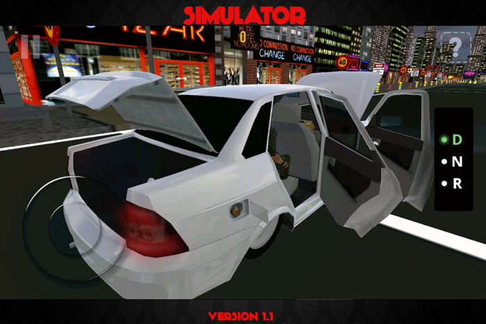 Tinted Car Simulator