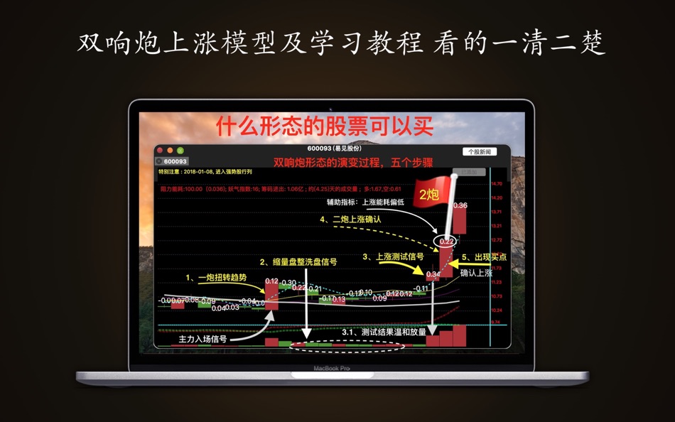 #6. 妖股助手HD-优选短线强势股票 (macOS) 由: 建文 田