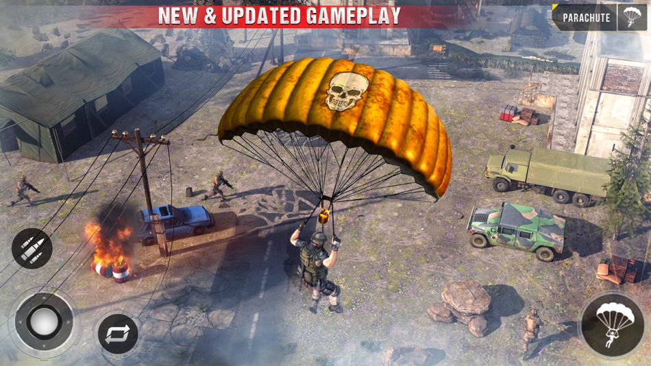 #2. FPS Commando Gun Game Offline (iOS) 由: GAMEXIS