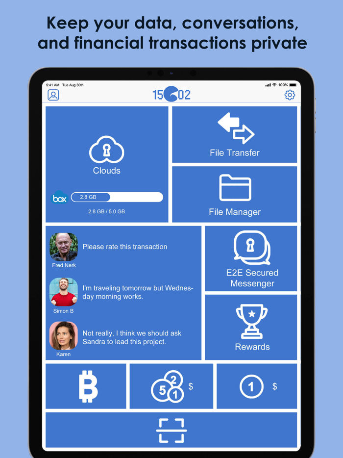 1502 Bitcoin WalletMessenger