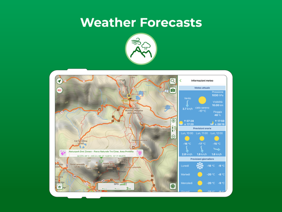 Terra Map - Trail Explorer iPad app afbeelding 6