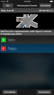 quiz patente di guida iphone screenshot 2