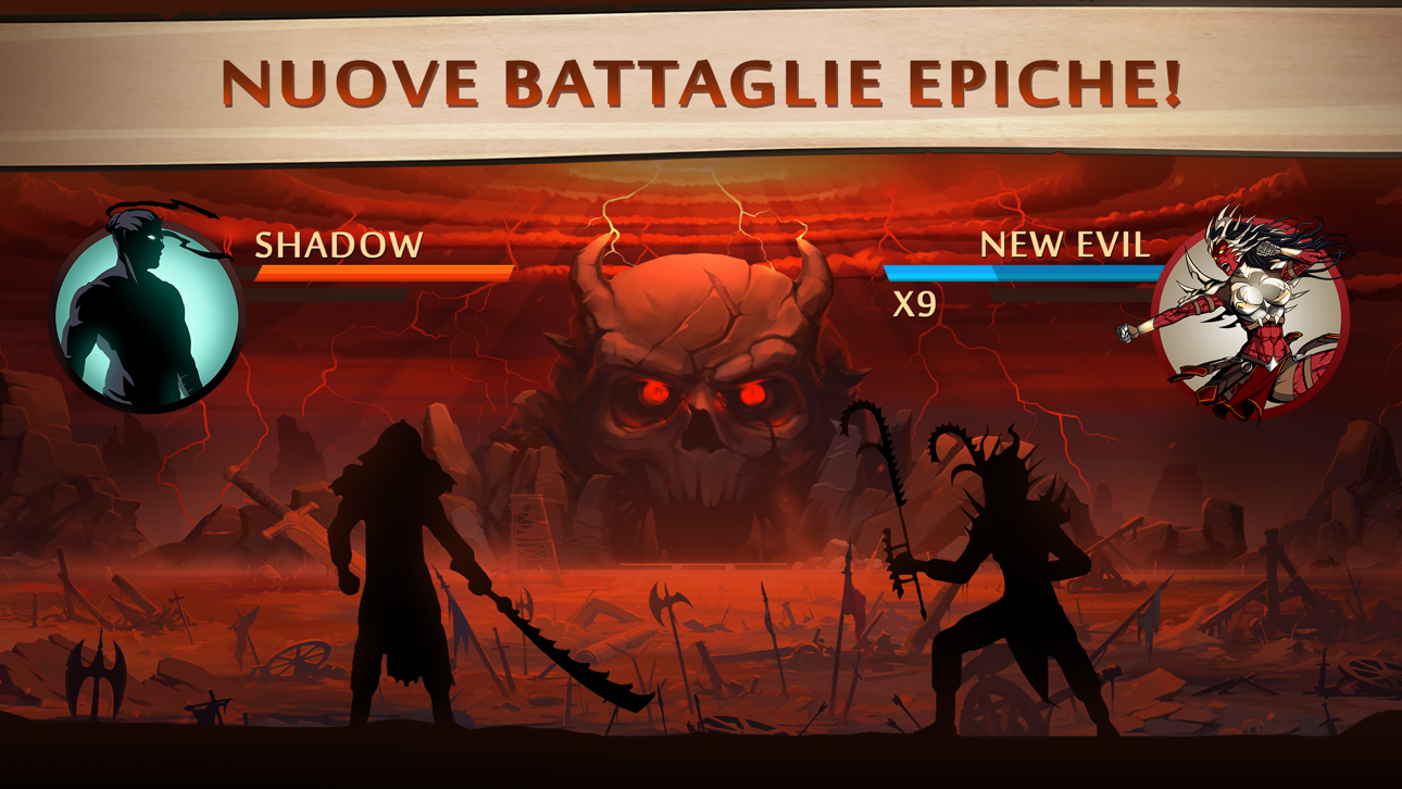 Shadow Fight 2 Hack screenshot 1 - iOS game interface