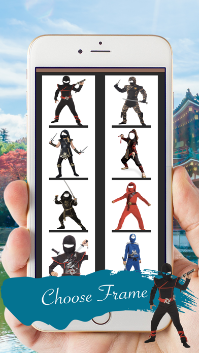 Kid’s Ninja Photo Montage Screenshot