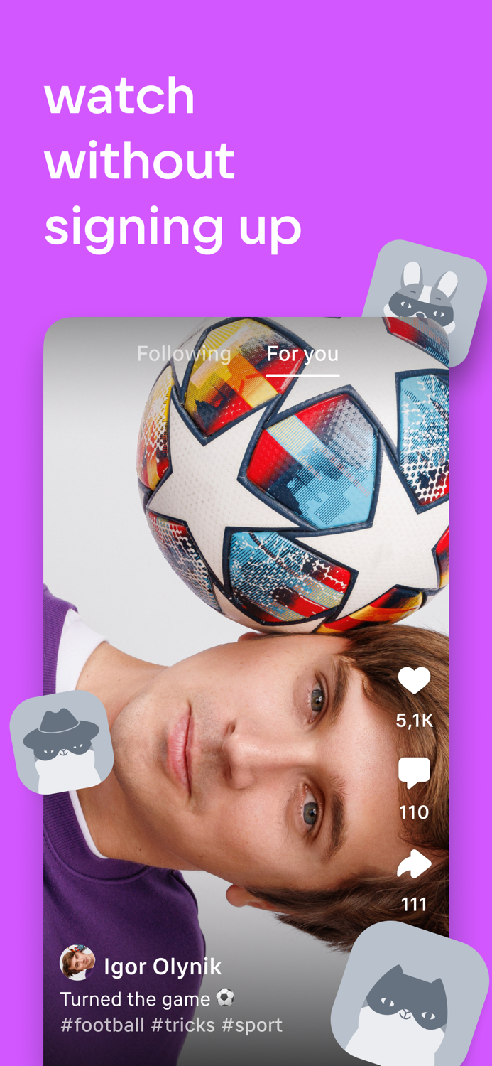 VK Clips short videos